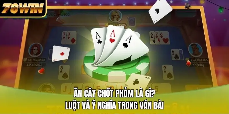 Ăn Cây Chốt Phỏm Là Gì? Luật Và Ý Nghĩa Trong Ván Bài