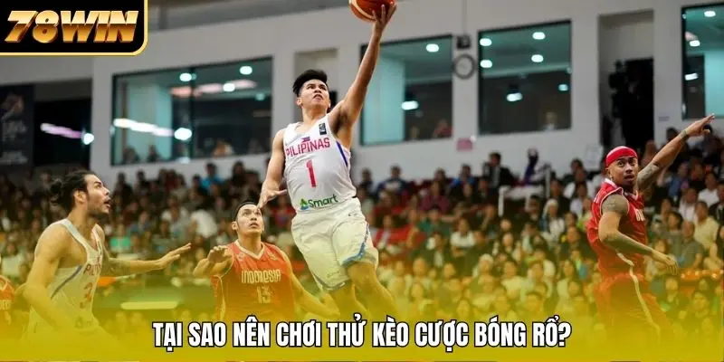 Tại sao nên chơi thử kèo cược bóng rổ?